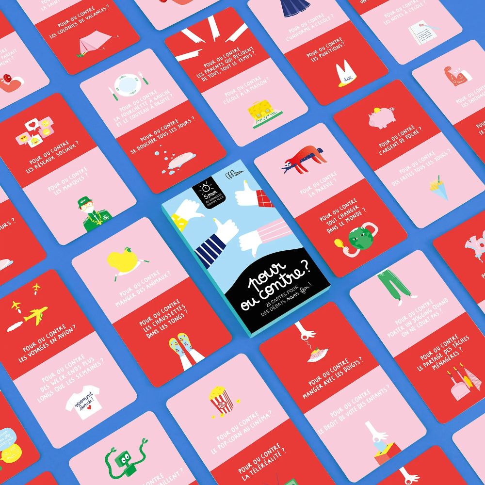 Pour ou contre ? - Jeu de cartes – Image 3