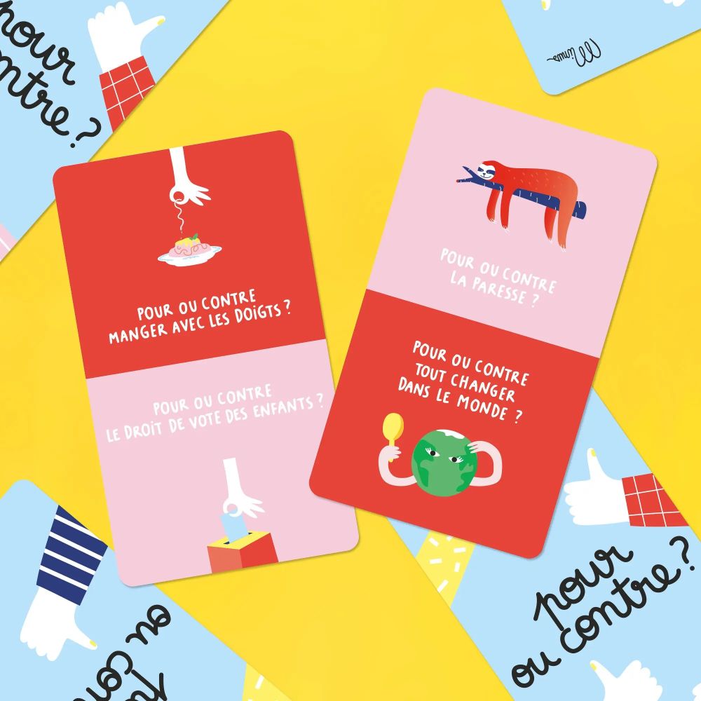 Pour ou contre ? - Jeu de cartes – Image 4