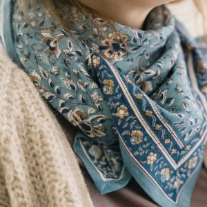 Grand foulard Indien - Folk Story Nuage