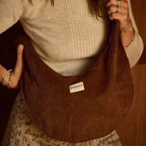 Sac NEW B - VELOURS CAMEL